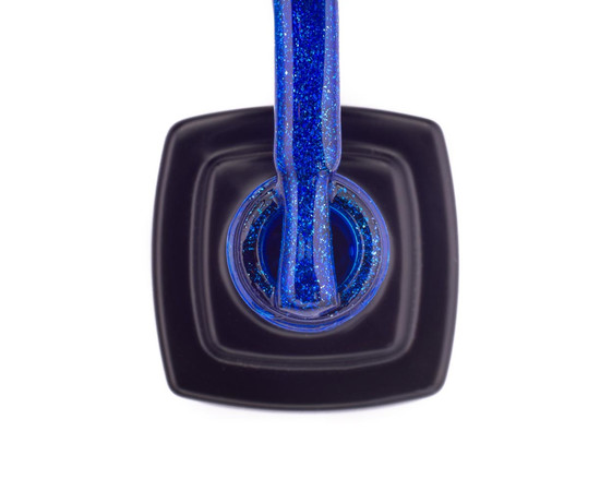 Зображення 3 Гель-лак Kira Nails 24 Karat №010 (синій з блискітками), 6 мл, Об'єм (мл, г): 6, Колір: 010