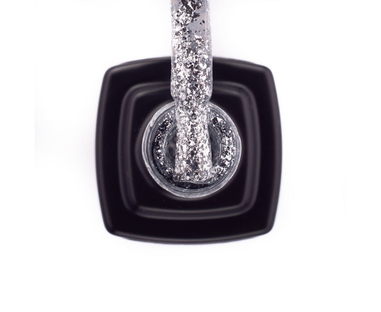 Зображення 3 Гель-лак Kira Nails Shine Bright №001 (срібло з блискітками), 6 мл, Об'єм (мл, г): 6, Колір: 001