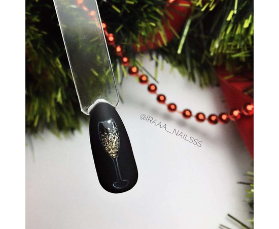 Зображення 5 Гель-лак Kira Nails Shine Bright №005 (золото з блискітками), 6 мл, Об'єм (мл, г): 6, Колір: 005