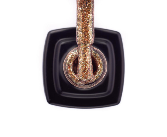 Зображення 3 Гель-лак Kira Nails Shine Bright №006 (бронза з блискітками), 6 мл, Об'єм (мл, г): 6, Колір: 006