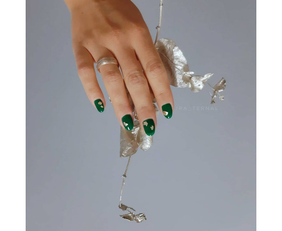 Изображение 4 Гель-лак Kira Nails Vitrage №V06 (зеленый зеленка, витражный), 6 мл, Объем (мл, г): 6, Цвет: 006