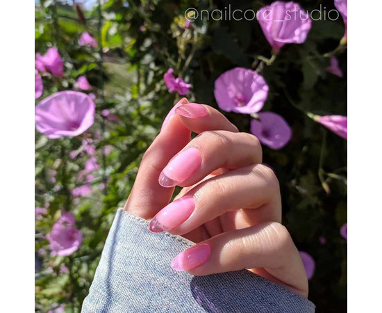 Зображення 4 Гель-лак Kira Nails Vitrage №V12 (рожевий кислотний, вітражний), 6 мл, Об'єм (мл, г): 6, Колір: 012