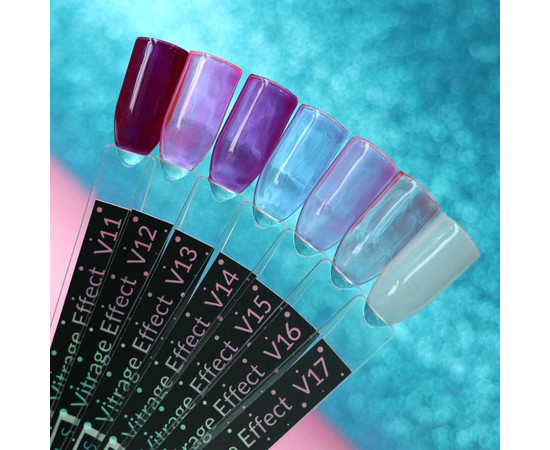 Изображение 3 Гель-лак Kira Nails Vitrage №V13 (розовый, витражный), 6 мл, Объем (мл, г): 6, Цвет: 013