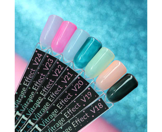 Зображення 3 Гель-лак Kira Nails Vitrage №V20 (салатовий, вітражний), 6 мл, Об'єм (мл, г): 6, Колір: 020