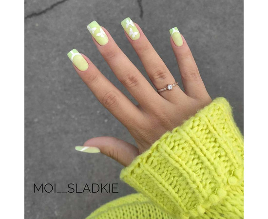 Зображення 4 Гель-лак Kira Nails Vitrage №V20 (салатовий, вітражний), 6 мл, Об'єм (мл, г): 6, Колір: 020