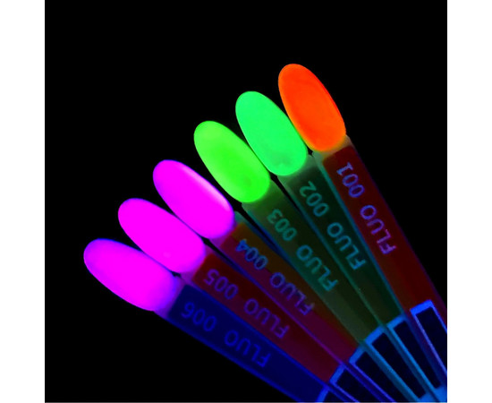 Изображение 3 Гель-лак Kira Nails FLUO 004 (бежево-розовый, флуоресцентный), 6 мл, Объем (мл, г): 6, Цвет: 004