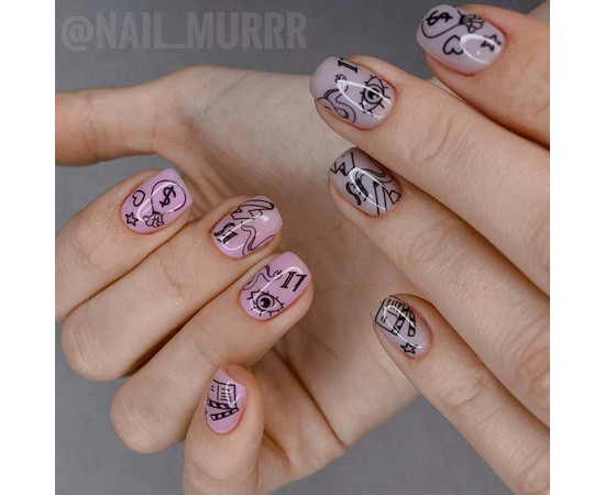 Зображення 4 Гель-лак Kira Nails FLUO 006 (бузковий, флуоресцентний), 6 мл, Об'єм (мл, г): 6, Колір: 006