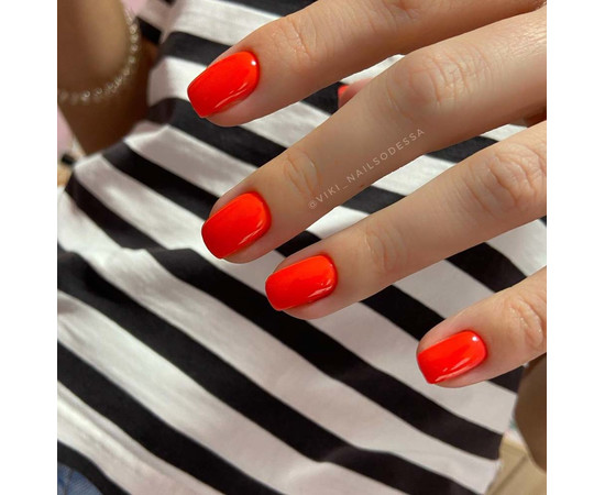 Изображение 4 Гель-лак Kira Nails FLUO 007 (морковно-красный, флуоресцентный), 6 мл, Объем (мл, г): 6, Цвет: 007
