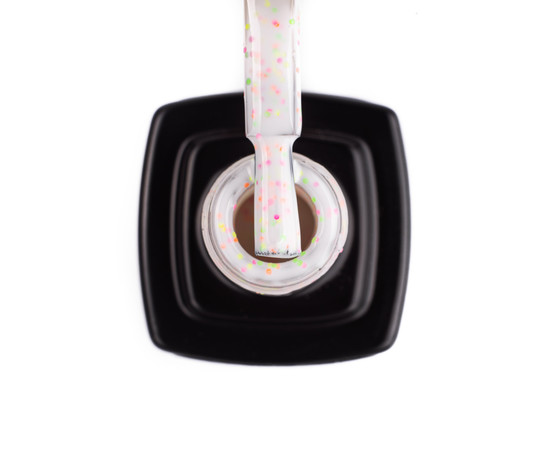 Изображение 3 Гель-лак Kira Nails Yoghurt Boom! №001 (помадка ванильная с неоновыми блестками, йогурт), 6 мл, Объем (мл, г): 6, Цвет: 001