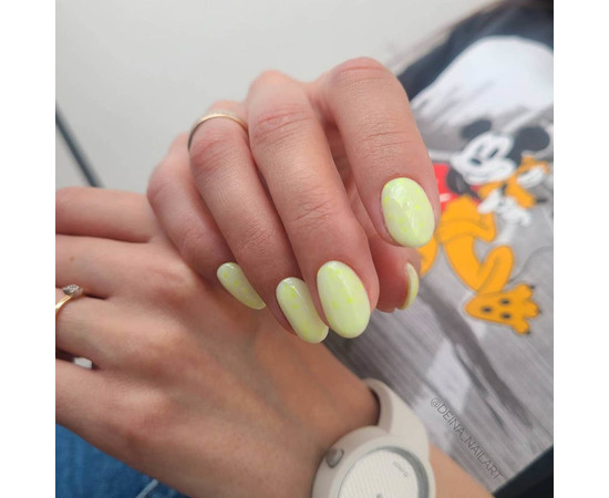 Изображение 5 Гель-лак Kira Nails Yoghurt Boom! №005 (лимонная карамель с неоновыми блестками, йогурт), 6 мл, Объем (мл, г): 6, Цвет: 005