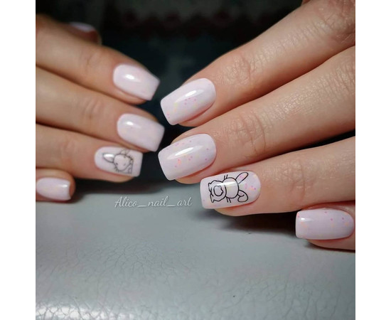 Изображение 5 Гель-лак Kira Nails Yoghurt Boom! №008 (малиновый крем с неоновыми блестками, йогурт), 6 мл, Объем (мл, г): 6, Цвет: 008