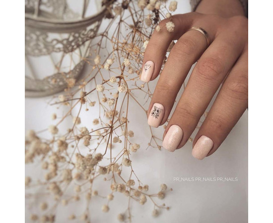 Зображення 5 Гель-лак Kira Nails №014 (кремовий, емаль), 6 мл, Об'єм (мл, г): 6, Колір: 014