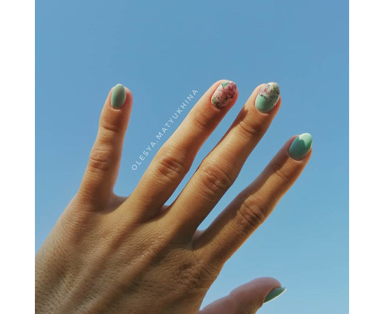 Изображение 5 Гель-лак Kira Nails №026 (светлый бирюзовый, эмаль), 6 мл, Объем (мл, г): 6, Цвет: 026