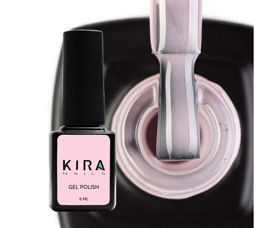 Изображение 2 Kira Nails French Base 001 (нежно-розовый), 6 мл, Объем (мл, г): 6, Цвет: 001
