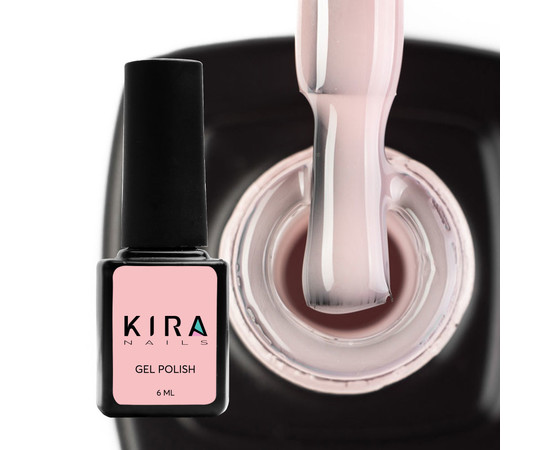 Зображення 2 Kira Nails French Base 002 (ніжний персиковий), 6 мл, Об'єм (мл, г): 6, Колір: 002