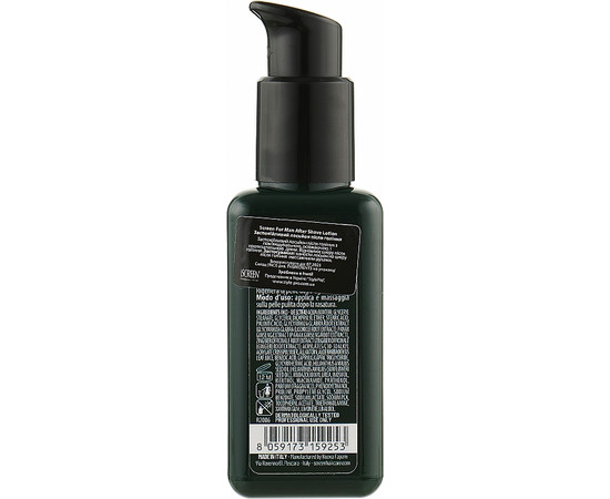 Зображення 2 Заспокійливий лосьйон після гоління Screen For Man After Shave Lotion, 100 мл