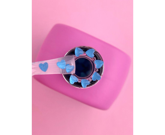 Зображення 3 Топ для гель-лаку LUNAMoon Top Romantic Blue, 13 мл, Об'єм (мл, г): 13, Колір: Blue