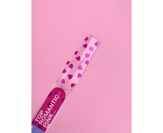 Зображення 2 Топ для гель-лаку LUNAMoon Top Romantic Pink, 13 мл, Об'єм (мл, г): 13, Колір: Pink