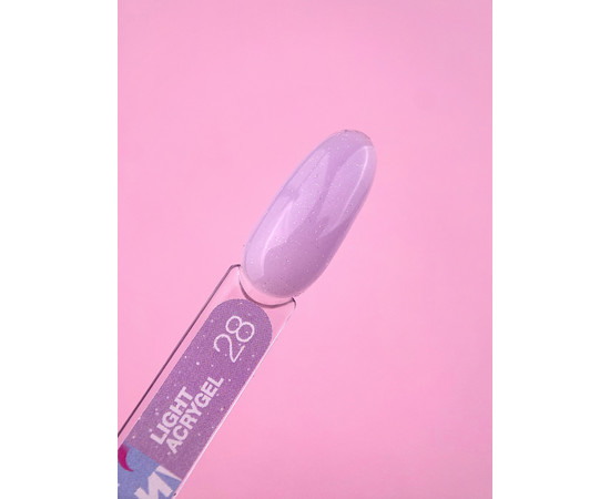 Зображення 2 Рідкий гель моделюючий для нігтів LUNAMoon Light Acrygel №28, 30 мл, Об'єм (мл, г): 30, Колір: 28