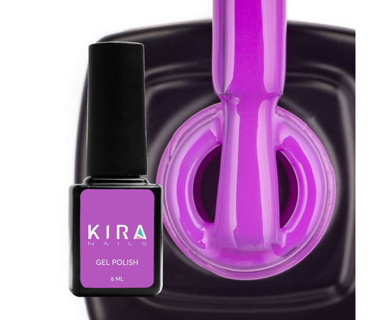 Зображення 2 Гель-лак Kira Nails №031 (світла фуксія, емаль), 6 мл, Об'єм (мл, г): 6, Колір: 031