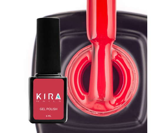 Изображение 2 Гель-лак Kira Nails №038 (красный, эмаль), 6 мл, Объем (мл, г): 6, Цвет: 038