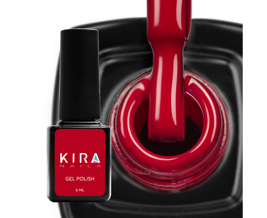 Изображение 2 Гель-лак Kira Nails №041 (бордовый, эмаль), 6 мл, Объем (мл, г): 6, Цвет: 041