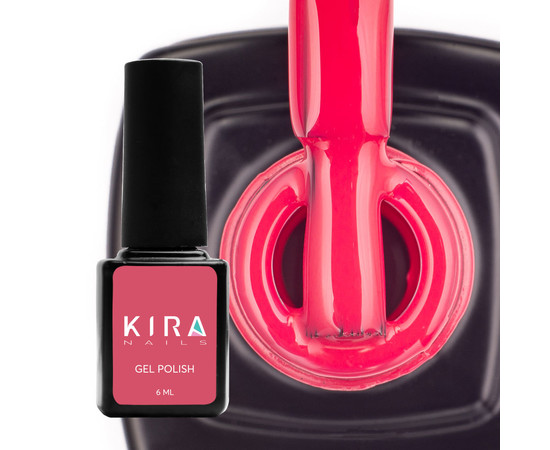 Изображение 2 Гель-лак Kira Nails №042 (малиновый, эмаль), 6 мл, Объем (мл, г): 6, Цвет: 042