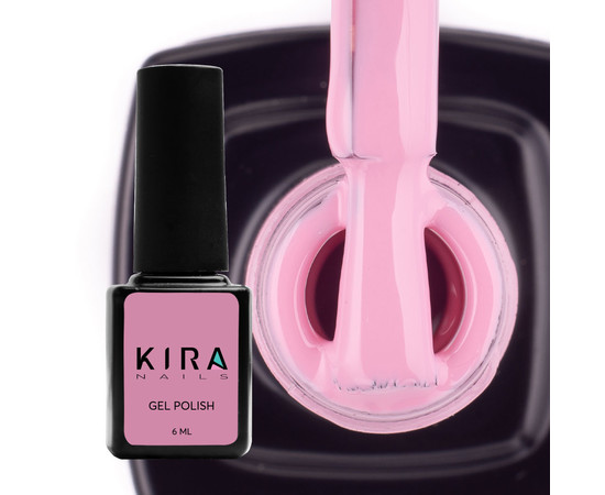 Изображение 2 Гель-лак Kira Nails №055 (светло-розовый, эмаль), 6 мл, Объем (мл, г): 6, Цвет: 055