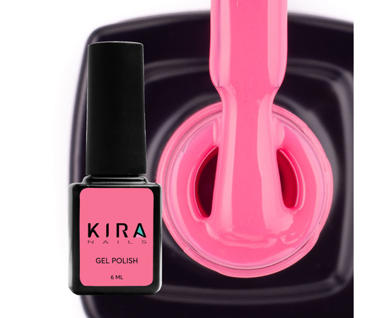 Изображение 2 Гель-лак Kira Nails №058 (темный розовый, эмаль), 6 мл, Объем (мл, г): 6, Цвет: 058
