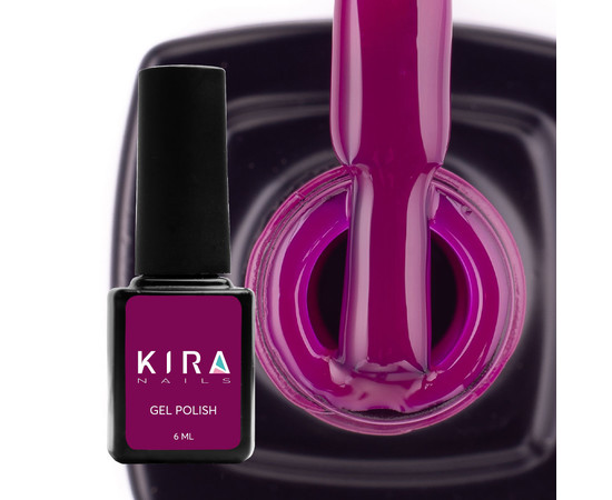 Изображение 2 Гель-лак Kira Nails №063 (фуксия, эмаль), 6 мл, Объем (мл, г): 6, Цвет: 063