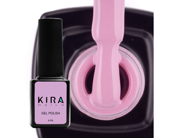 Изображение 2 Гель-лак Kira Nails №064 (бледно-розовый, эмаль), 6 мл, Объем (мл, г): 6, Цвет: 064