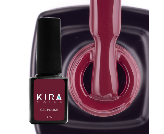 Изображение 2 Гель-лак Kira Nails №070 (коричнево-розовый, эмаль), 6 мл, Объем (мл, г): 6, Цвет: 070