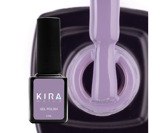 Изображение 2 Гель-лак Kira Nails №085 (лилово-серый, эмаль), 6 мл, Объем (мл, г): 6, Цвет: 085
