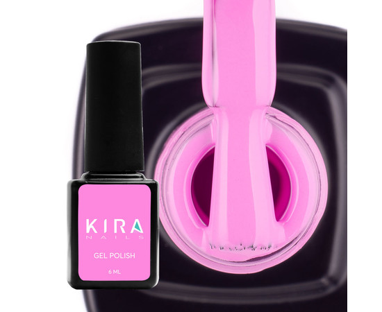 Зображення 2 Гель-лак Kira Nails №089 (бузково-рожевий, емаль), 6 мл, Об'єм (мл, г): 6, Колір: 089