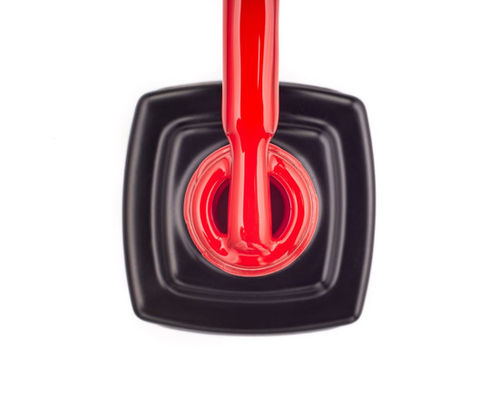 Изображение 3 Гель-лак Kira Nails №037 (ярко-красный, эмаль), 6 мл, Объем (мл, г): 6, Цвет: 037