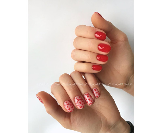 Изображение 5 Гель-лак Kira Nails №037 (ярко-красный, эмаль), 6 мл, Объем (мл, г): 6, Цвет: 037
