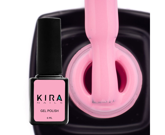 Изображение 2 Гель-лак Kira Nails №104 (насыщенный розовый, эмаль), 6 мл, Объем (мл, г): 6, Цвет: 104