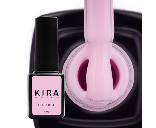 Зображення 2 Гель-лак Kira Nails №105 (ніжно-рожевий, емаль), 6 мл, Об'єм (мл, г): 6, Колір: 105