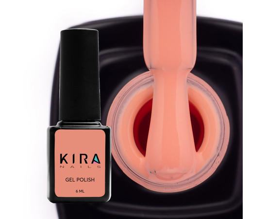 Зображення 2 Гель-лак Kira Nails №108 (персиковий, емаль), 6 мл, Об'єм (мл, г): 6, Колір: 108