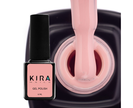 Зображення 2 Гель-лак Kira Nails №112 (рожево-бежевий, емаль), 6 мл, Об'єм (мл, г): 6, Колір: 112