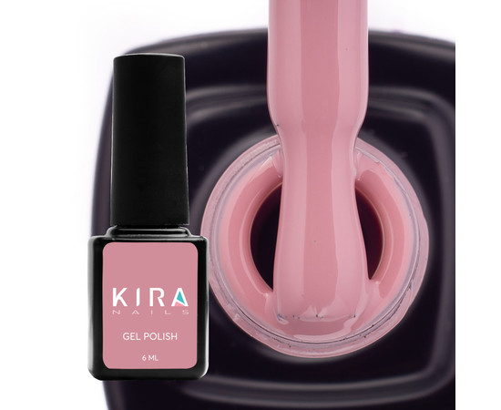 Изображение 2 Гель-лак Kira Nails №113 (коричнево-розовый, эмаль), 6 мл, Объем (мл, г): 6, Цвет: 113