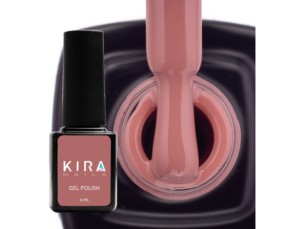 Зображення 2 Гель-лак Kira Nails №114 (світло-коричневий, емаль), 6 мл, Об'єм (мл, г): 6, Колір: 114
