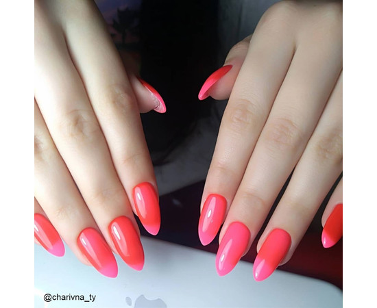 Зображення 3 Термо гель-лак Kira Nails №T11 (червоний, при нагріванні яскраво-рожевий), 6 мл, Об'єм (мл, г): 6, Колір: 011