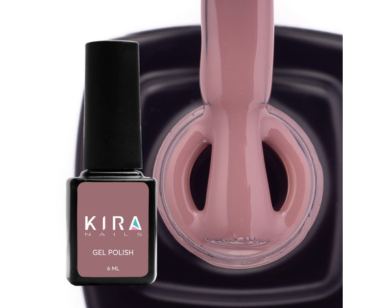 Зображення 2 Гель-лак Kira Nails №116 (сіро-коричневий, емаль), 6 мл, Об'єм (мл, г): 6, Колір: 116