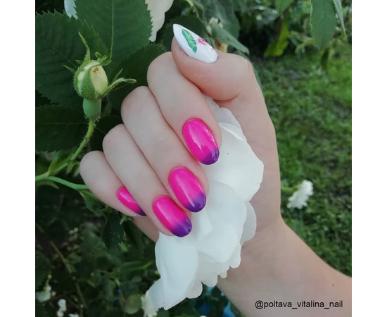 Зображення 3 Термо гель-лак Kira Nails №T19 (фіолетовий, при нагріванні приглушений рожевий), 6 мл, Об'єм (мл, г): 6, Колір: 019