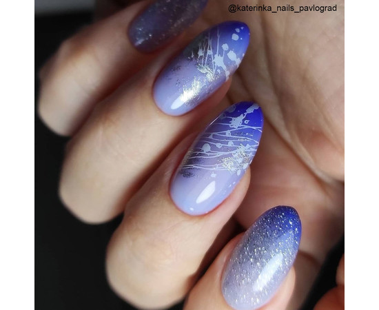 Зображення 3 Термо гель-лак Kira Nails №T23 (світло-синій, при нагріванні блідо-блакитний), 6 мл, Об'єм (мл, г): 6, Колір: 023