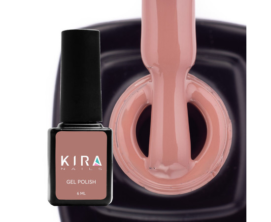 Зображення 2 Гель-лак Kira Nails №117 (коричневий, емаль), 6 мл, Об'єм (мл, г): 6, Колір: 117