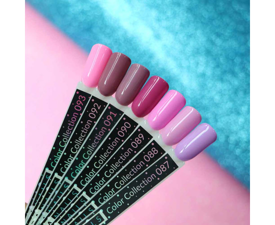 Зображення 4 Гель-лак Kira Nails №093 (рожевий, емаль), 6 мл, Об'єм (мл, г): 6, Колір: 093