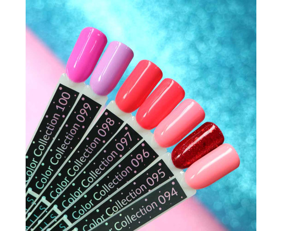 Зображення 4 Гель-лак Kira Nails №097 (дуже яскравий рожевий, неоновий), 6 мл, Об'єм (мл, г): 6, Колір: 097