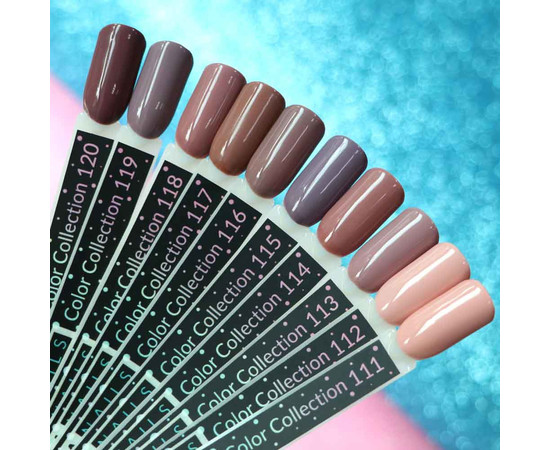 Зображення 4 Гель-лак Kira Nails №114 (світло-коричневий, емаль), 6 мл, Об'єм (мл, г): 6, Колір: 114